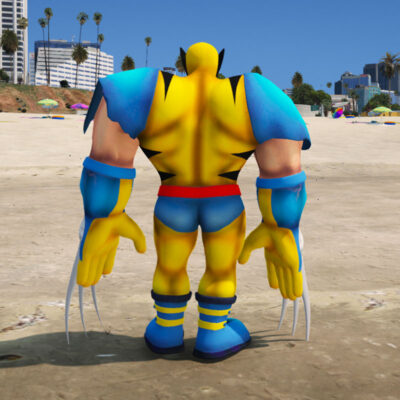GTA 5 GTA 5 Mods Wolverine Muscle Addon Ped Addon Ped inspired by GTA 5 Action Addon Ped | G5mods GTA 5 Mods Wolverine Muscle Addon Ped GTA 5 addon ped mod