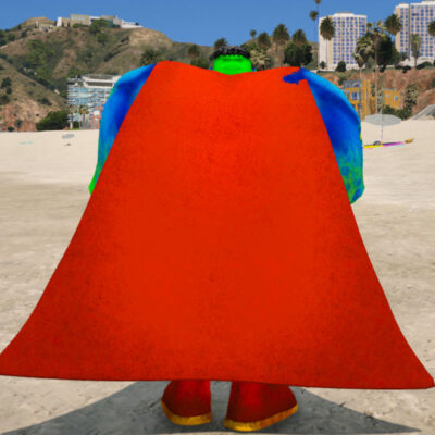 GTA 5 Mods Hulk Superman Addon Ped GTA 5 addon ped mod