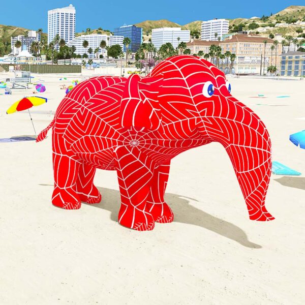 GTA 5 Mods Spider Elephant Addon Prop GTA 5 addon ped mod
