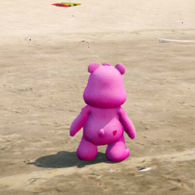 GTA 5 Mods Cheer Bear In Care Bears Music Band Addon Ped GTA 5 addon ped mod