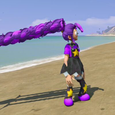 GTA 5 Mods Lily Lovebraids Addon Ped GTA 5 addon ped mod