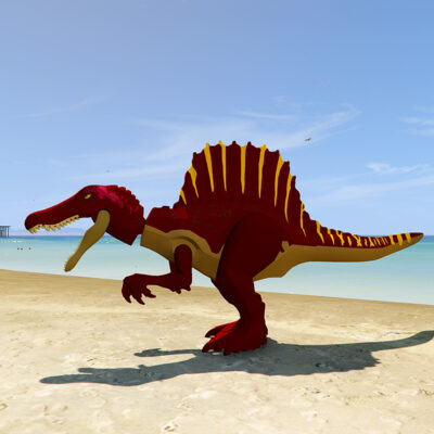 GTA 5 GTA 5 Mods Lego Rebirth spinosaurus Addon Ped Addon Ped inspired by GTA 5 Animal Addon Ped | G5mods GTA 5 Mods Lego Rebirth spinosaurus Addon Ped GTA 5 addon ped mod