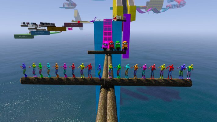 GTA 5 Mods MEGA Ramp OF Spider World with all peds GTA 5 addon ped mod