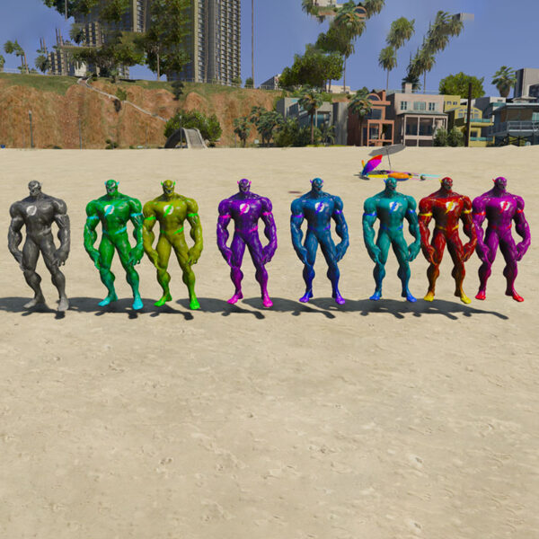 GTA 5 Mods Color Full venom Addon ped GTA 5 addon ped mod