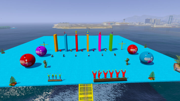 GTA 5 Mods MEGA Ramp Car OF Spider World With All Peds And Prop GTA 5 addon ped mod