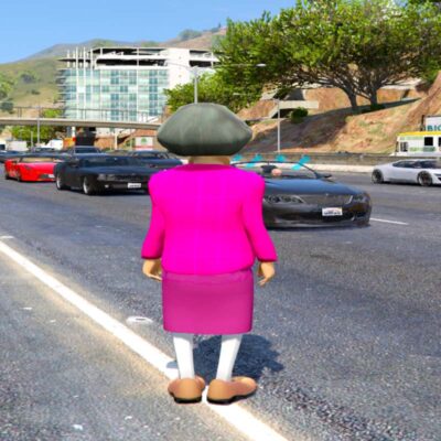 GTA 5 Mods Scary Teacher Addon Ped GTA 5 addon ped mod