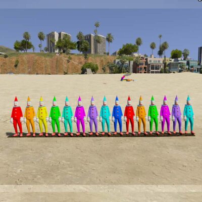 GTA 5 GTA 5 Mods Color Full Pencil man Addon ped Addon Ped inspired by | G5mods GTA 5 Mods Color Full Pencil man Addon ped GTA 5 addon ped mod