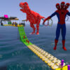 GTA 5 Mods MEGA Ramp Car OF Spider World With All Peds And Prop GTA 5 addon ped mod