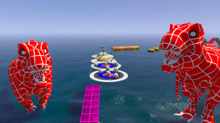 GTA 5 Mods MEGA Ramp Car OF Spider World With All Peds And Prop GTA 5 addon ped mod