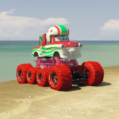 GTA 5 GTA 5 Mods Big Tow Mater Red Addon Vehicle Addon Ped inspired by Addon Vehicle GTA V | G5mods GTA 5 Mods Big Tow Mater Red Addon Vehicle GTA 5 addon ped mod