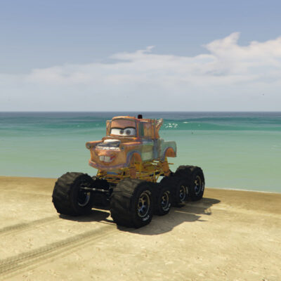 GTA 5 Mods Big Tow Mater Addon Vehicle GTA 5 addon ped mod