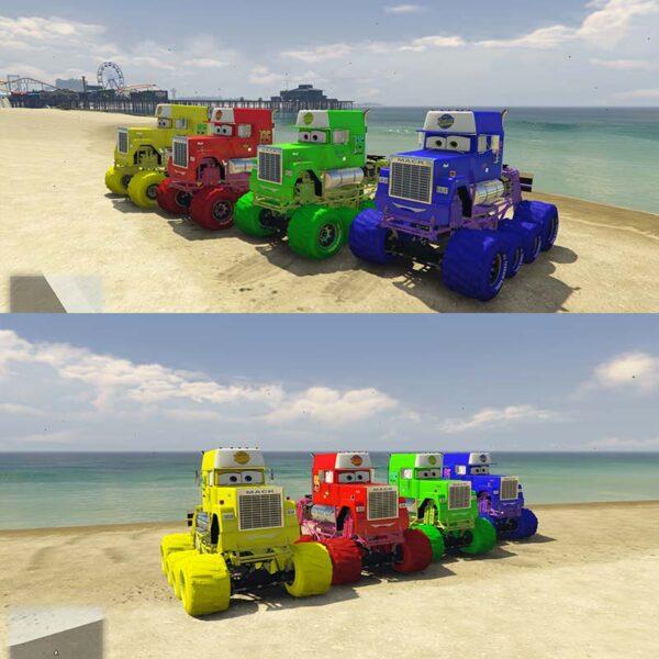 GTA 5 Mods Big Mack Addon Vehicle GTA 5 addon ped mod