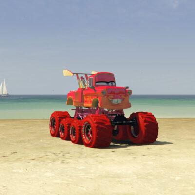 GTA 5 Mods Big Toyko Mater Red Addon Vehicle GTA 5 addon ped mod