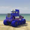 GTA 5 Mods Big Mack Blue Addon Vehicle GTA 5 addon ped mod