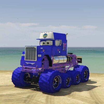 GTA 5 Mods Big Mack Blue Addon Vehicle GTA 5 addon ped mod