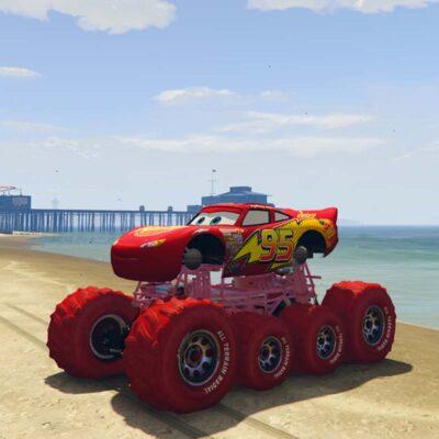 GTA 5 GTA 5 Mods Big Red McQueen Addon Vehicle Addon Ped inspired by | G5mods GTA 5 Mods Big Red McQueen Addon Vehicle GTA 5 addon ped mod