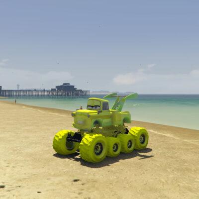 GTA 5 Mods Big Toyko Mater Green Addon Vehicle GTA 5 addon ped mod