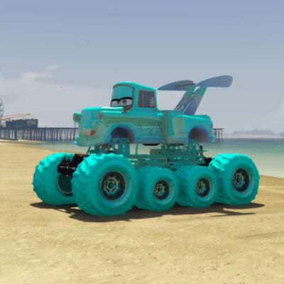 GTA 5 Mods Big Toyko Mater Blue Addon Vehicle GTA 5 addon ped mod